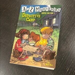 A to Z Mysteries: Detective Camp Book (Super edition)